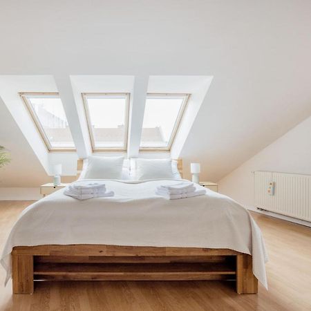 Bright And Spacious Penthouse W/ Terrace & Parking Budapesta Exterior foto