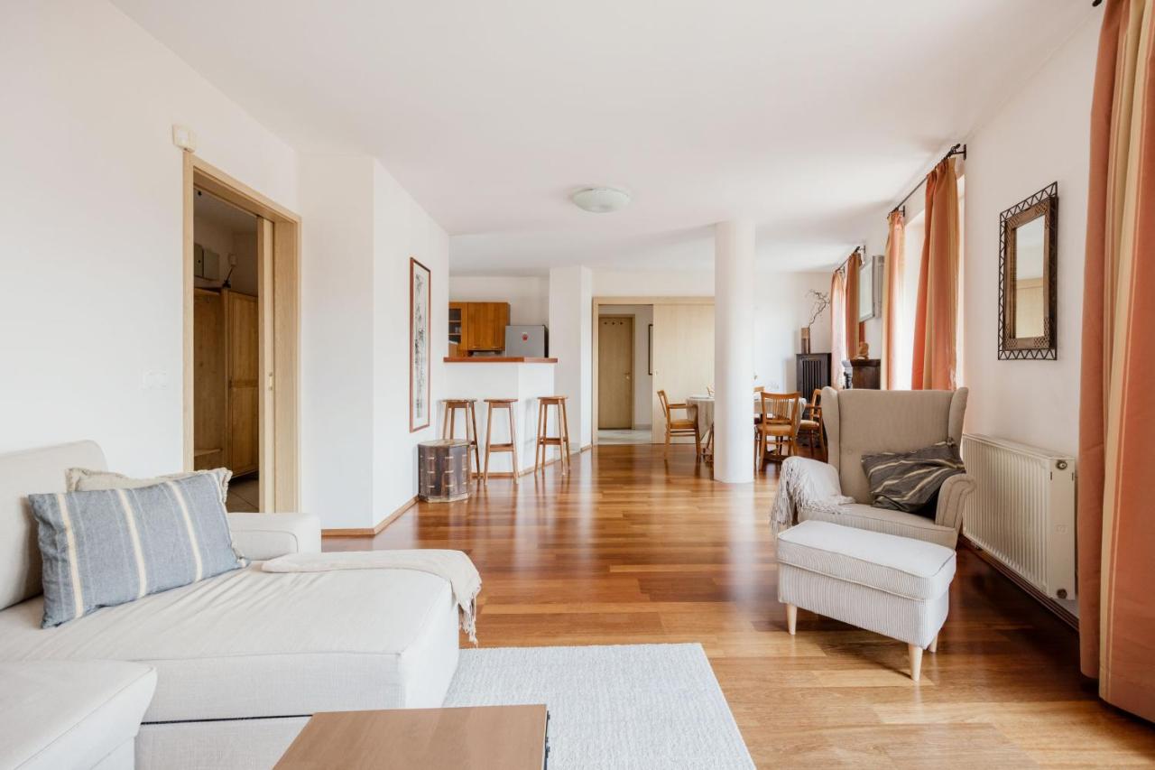 Bright And Spacious Penthouse W/ Terrace & Parking Budapesta Exterior foto