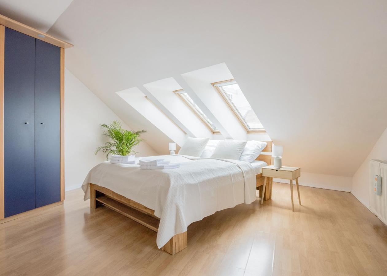 Bright And Spacious Penthouse W/ Terrace & Parking Budapesta Exterior foto