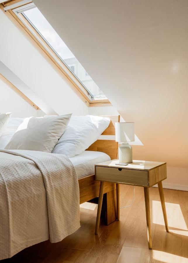Bright And Spacious Penthouse W/ Terrace & Parking Budapesta Exterior foto